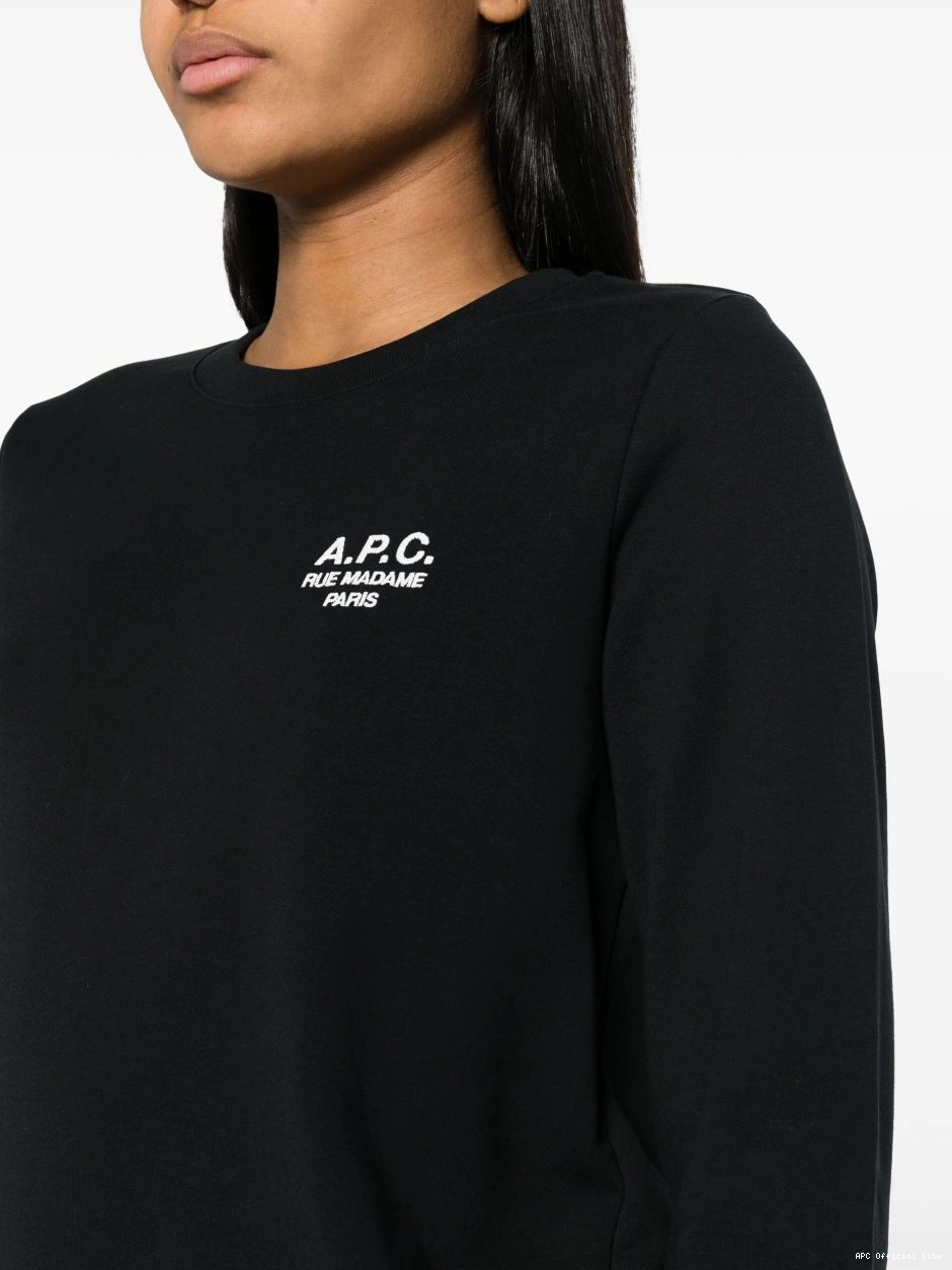 Cheap logo-embroidered A.P.C. Women sweatshirt Skye 0502